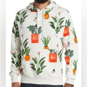 Nike rare plant basketball hoodie